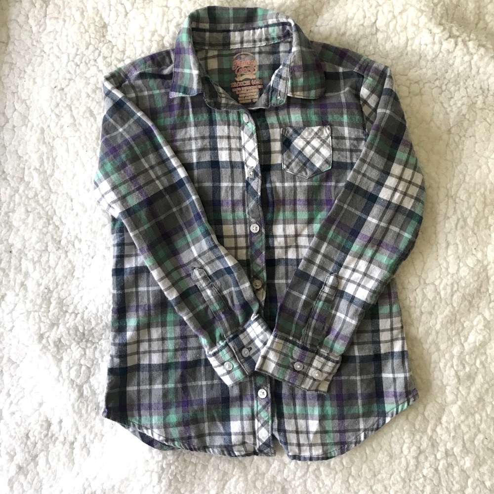 SOLD!!! Faded Glory Unisex Multi-colored Flannel